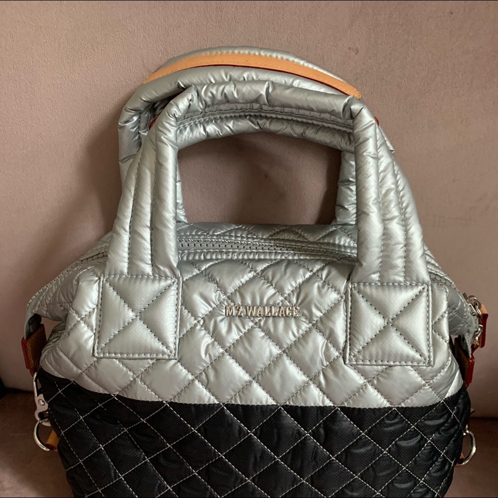 MZ Wallace Small black/tin Sutton